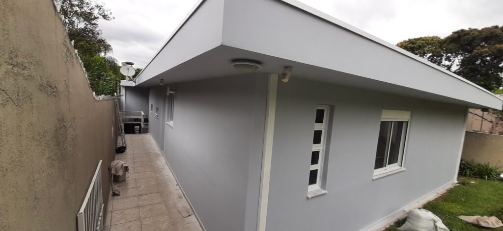 Pintura residencial externa no Água verde em Curitiba